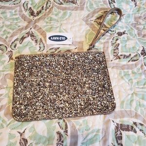 Brand new glitter wristlet